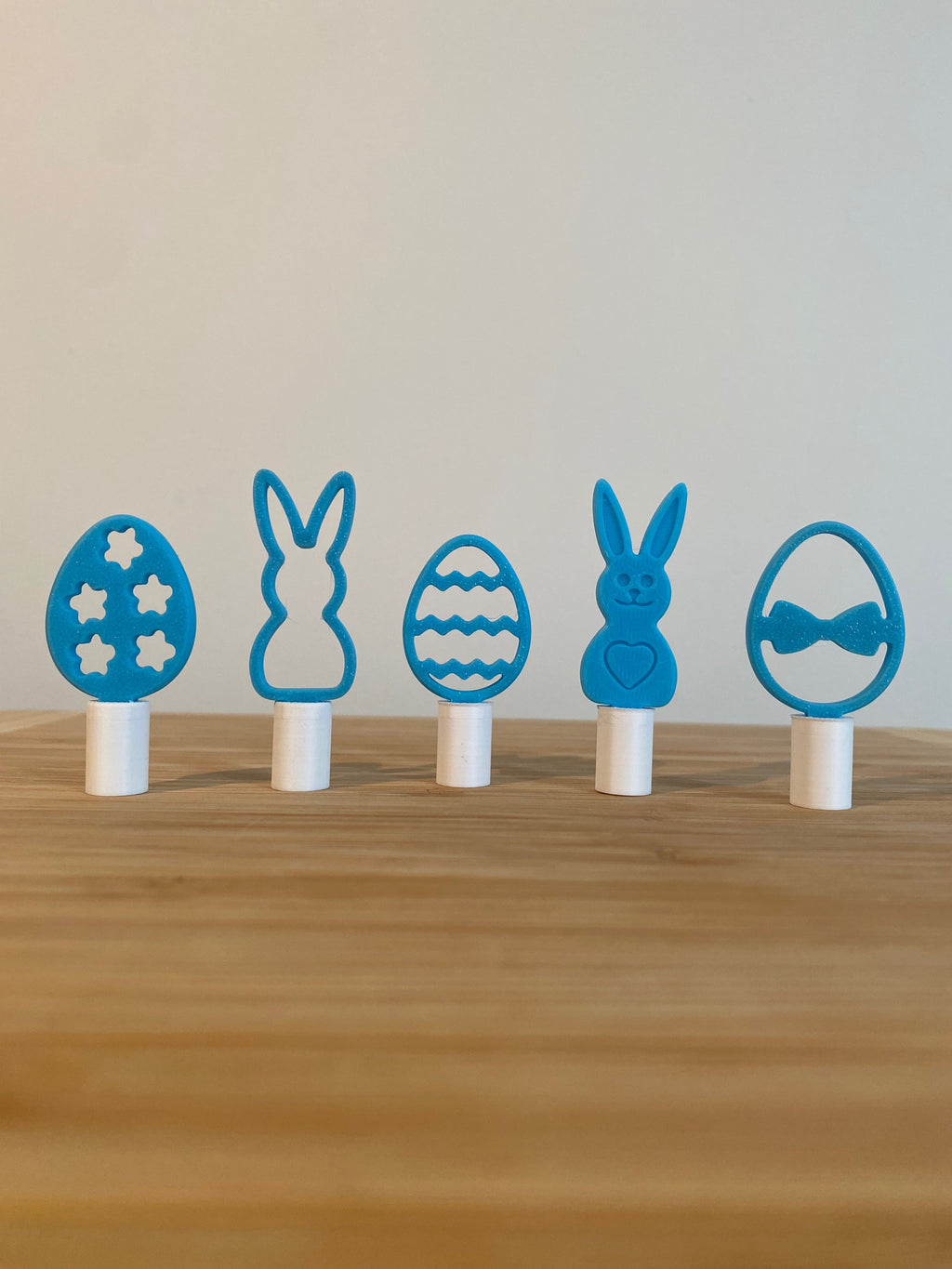 Easter Pencil Toppers | Bunny and Egg | Set of 5