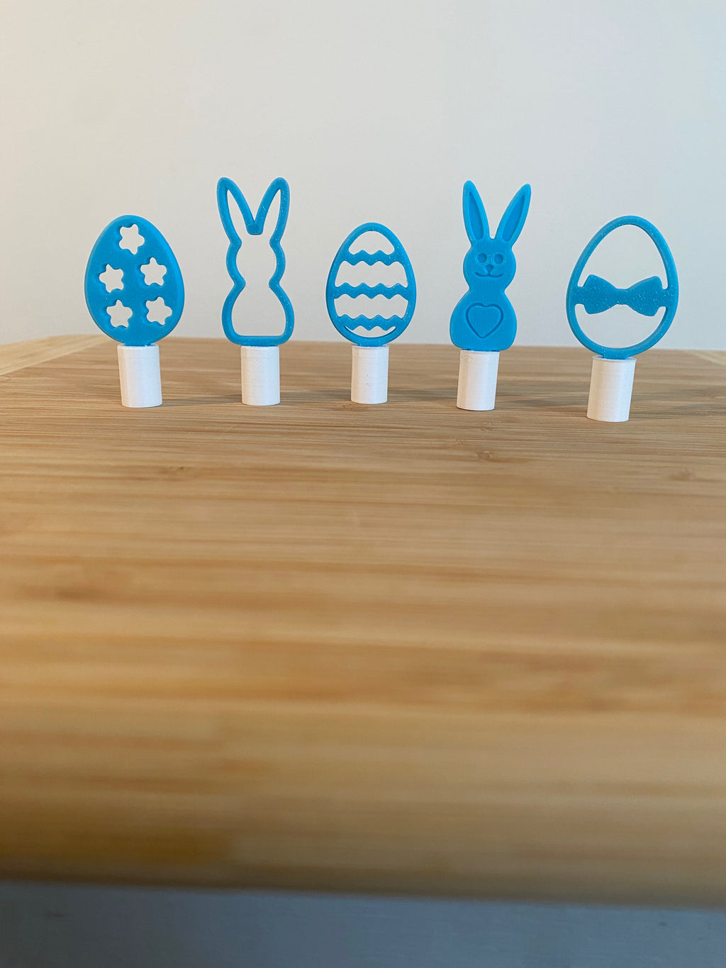 Easter Pencil Toppers | Bunny and Egg | Set of 5
