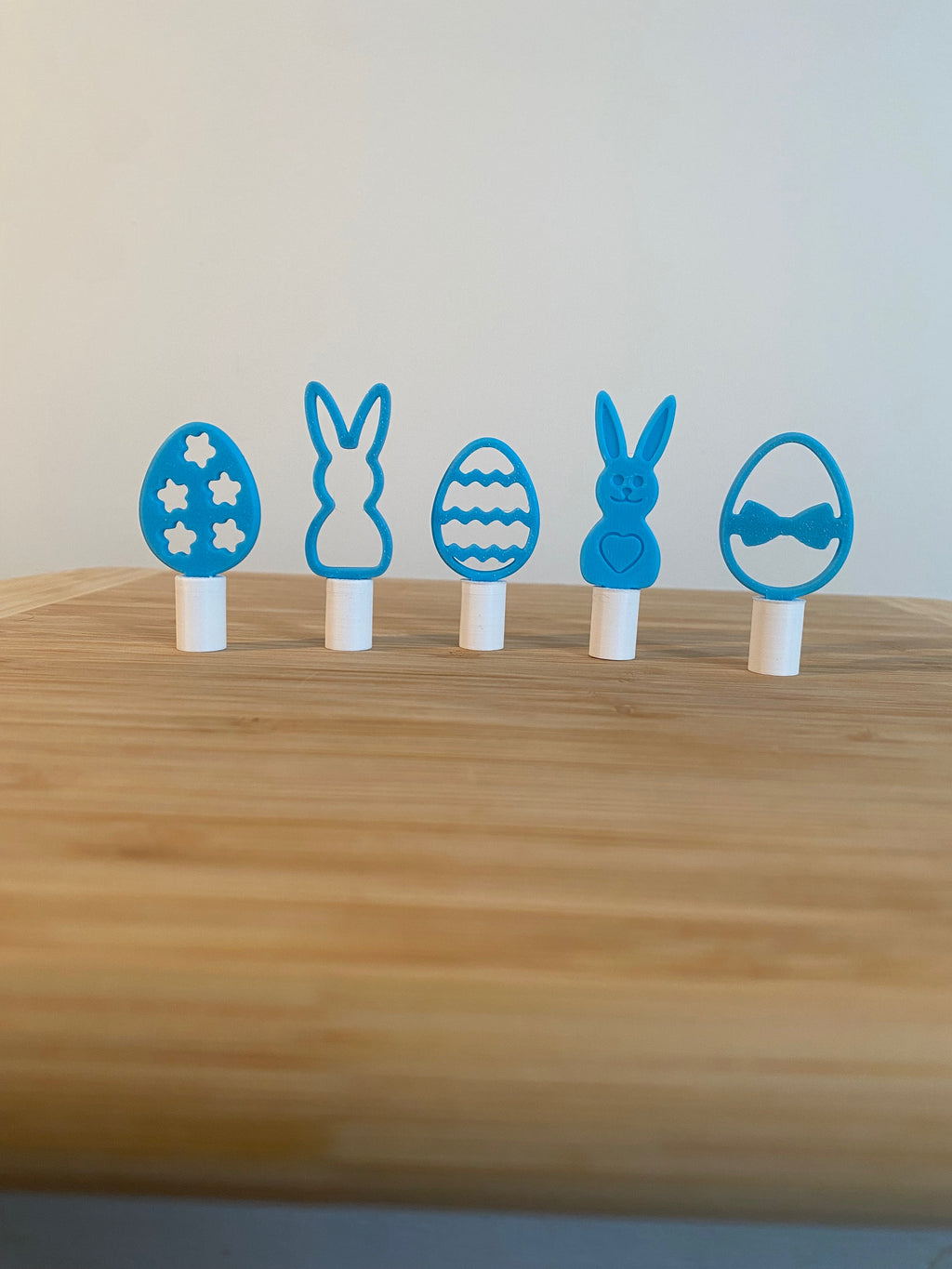 Easter Pencil Toppers | Bunny and Egg | Set of 5