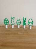 Easter Pencil Toppers | Bunny and Egg | Set of 5